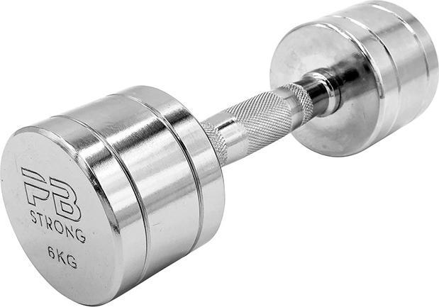 Productafbeelding Perform Better Dumbbell Chroom 6kg (1 x 6 kg)