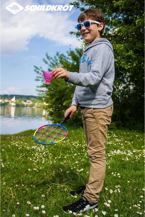 Actual product image MTS Badminton set Schildkröt Junior 2 rackets 2 balls (Covered)