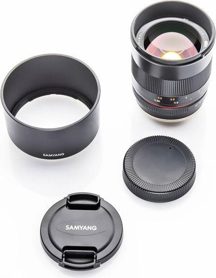 Actual product image Samyang 85mm F1.8 Fuji X (Black) (Fujifilm X, APS-C / DX)