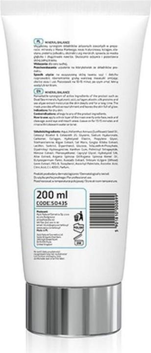 Actual product image Apis Natural Cosmetics Apis - Mineral Balance intensive moisturising mask with Dead Sea minerals 200ml (200 ml)