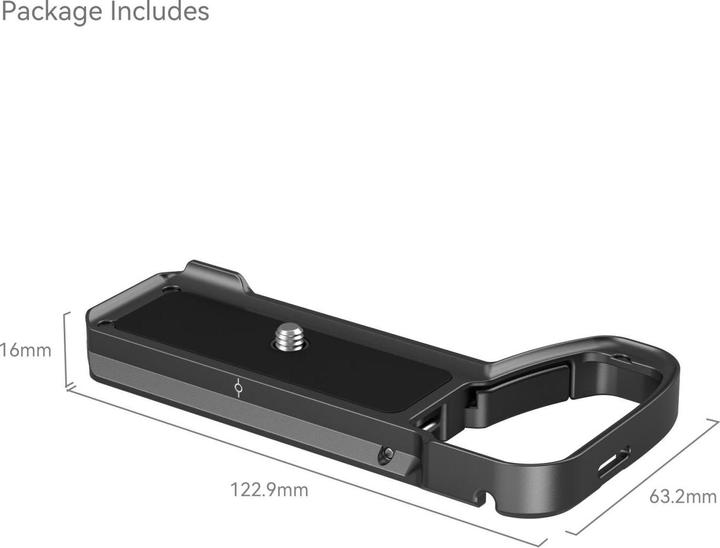 Actual product image SmallRig Baseplate Sony Alpha 6700 (Quick coupling plate)