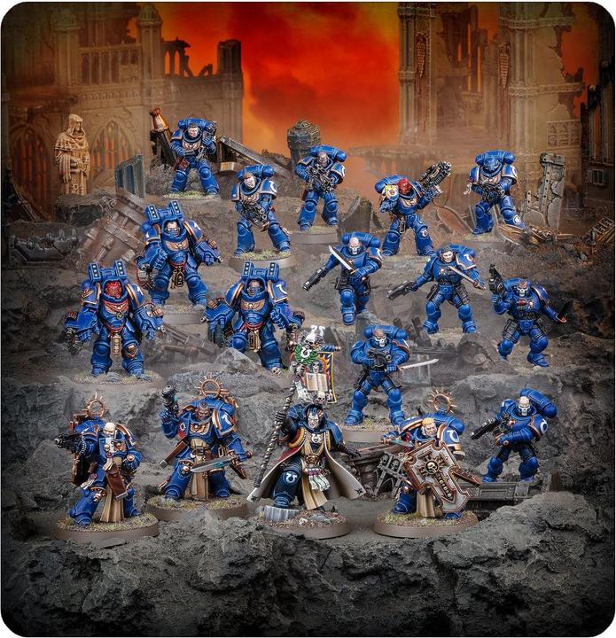 Actual product image Games Workshop Warhammer 40k - Patrouille Ultramarines (Plastic)