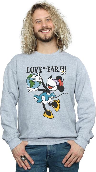 Immagine prodotto Disney Mickey Mouse Love The Earth Felpa Uomo (XL)