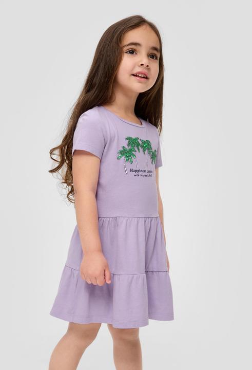 Actual product image S.Oliver Kleid Kurzes Kleid mit Pailletten-Applikation (92)