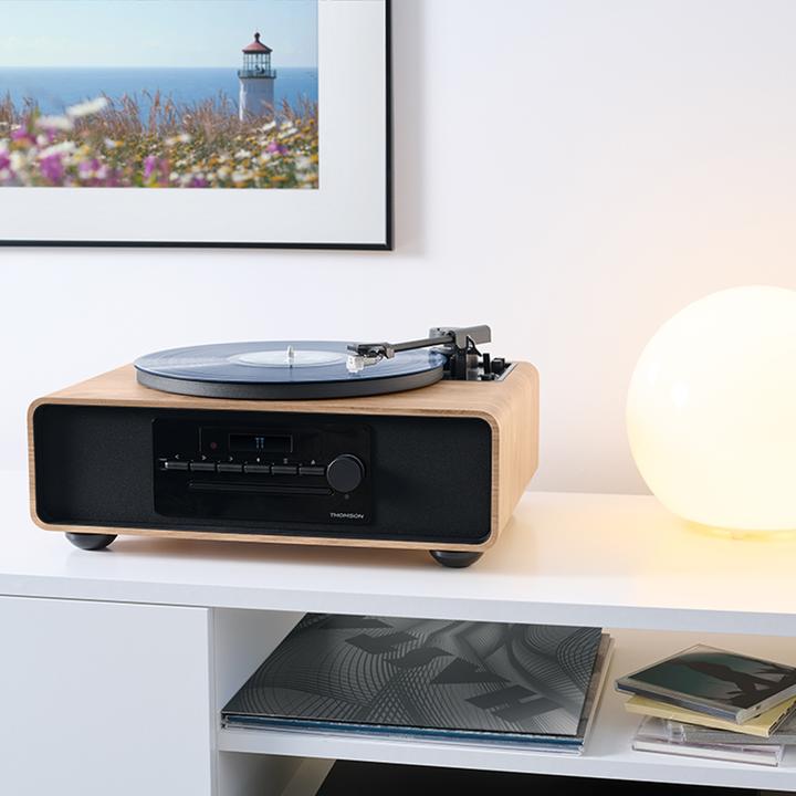 Actual product image Bigben MIC300TT (Bluetooth, Record player, CD player, 1x 60 W)