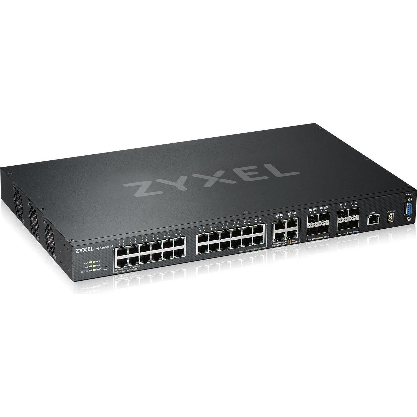 Thumbnail - Zyxel Xgs4600-32 (32 Ports), Netzwerk Switch, Schwarz