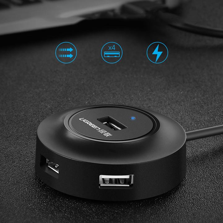 Immagine prodotto Ugreen Hub USB 2.0 a 4 vie (USB-A, 4 porte)
