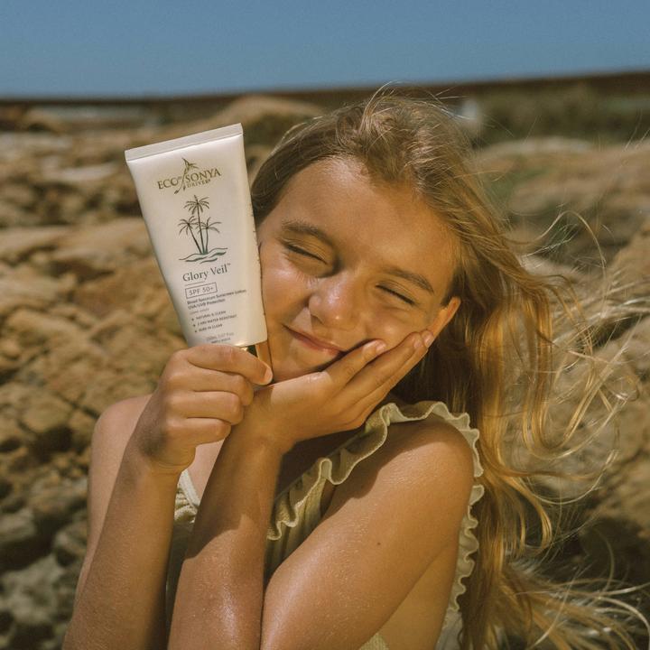 Produktbild Eco by Sonya Glory Veil Sunscreen Lotion + (Sonnenlotion, SPF 50)