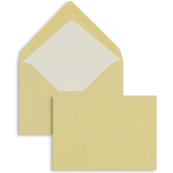 Blanke, Briefumschlag, Briefumschläge 125x176mm (DIN B6) 100g/qm gummiert VE=100 Stück melon (100 x)