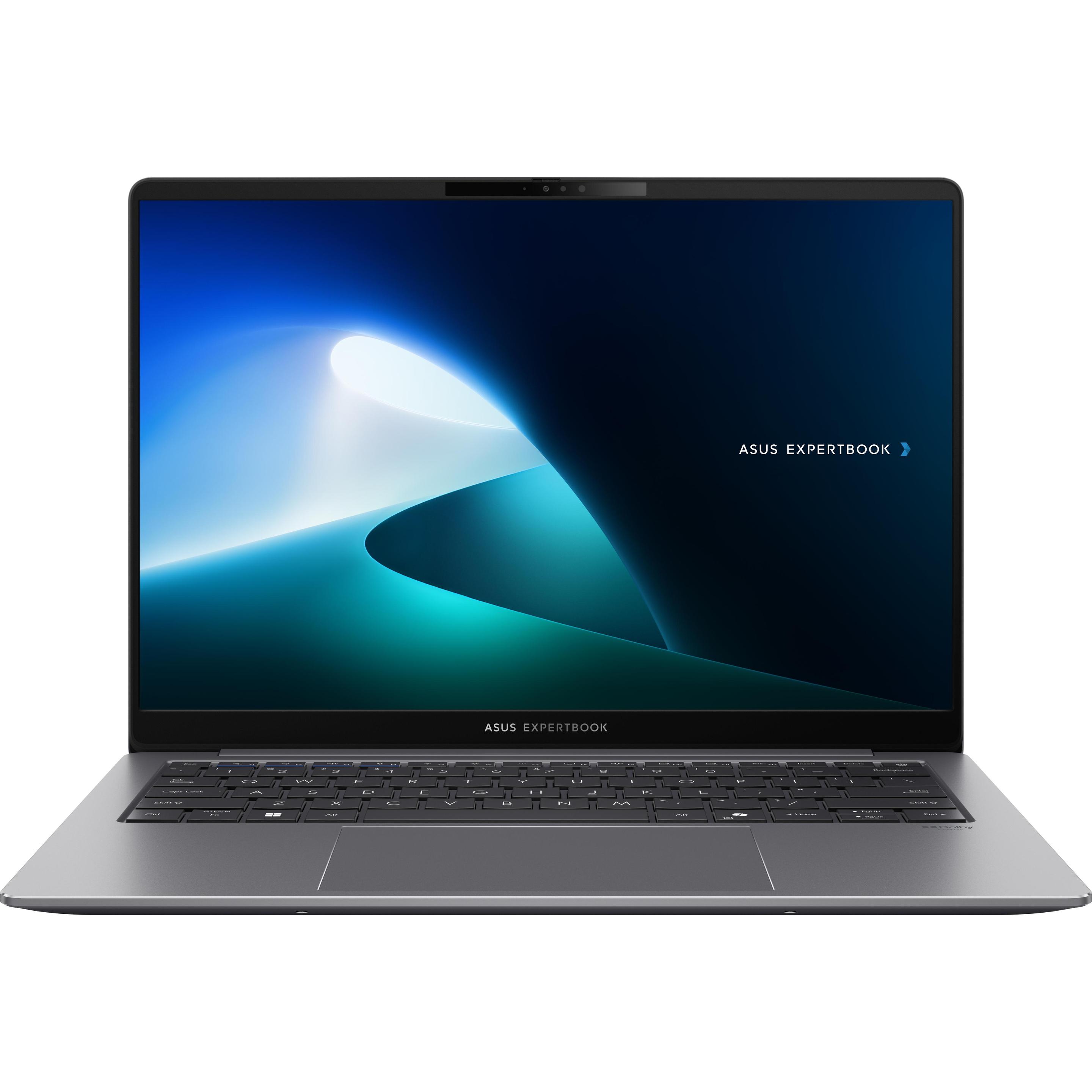 ASUS ExpertBook P5 (14", Intel Core Ultra 7 258V, 32 GB, 1000 GB, DE), Notebook, Grau