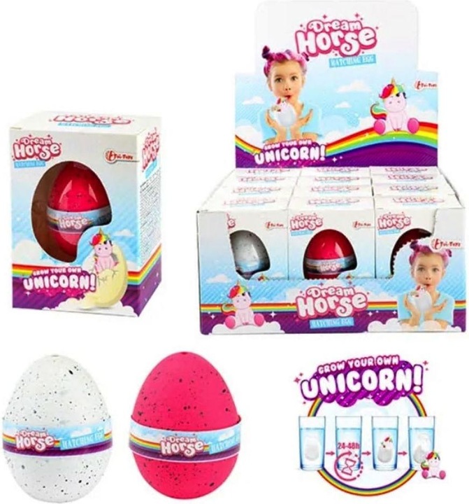 Produktbild Toi-Toys Dream Horse Wachsendes Ei Einhorn
