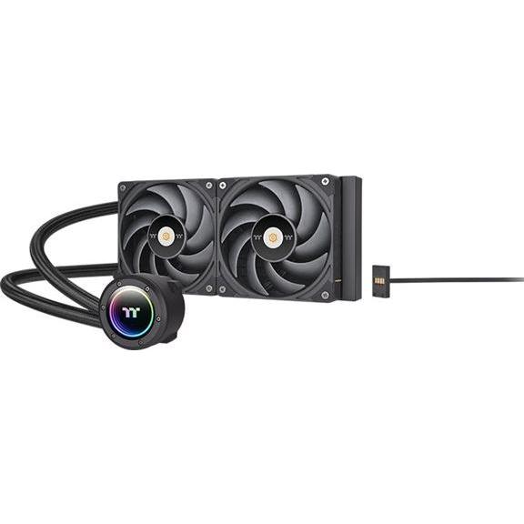 Thermaltake TT Toughliquid 240 Pro ARGB, CPU Wasserkühler, Schwarz