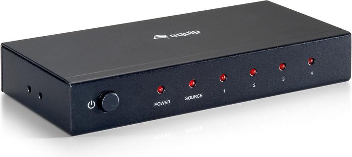 equip Le répartiteur vidéo HDMI 4 ports prend en charge la 3D et la Full HD 1080p