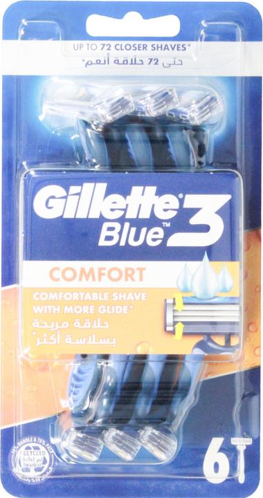 Produktbild Gillette Blau III Einwegrasierer - 6er-Pack