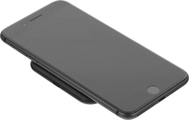 Produktbild Tellur Qi Slim Wireless Fast Charging Pad WCP04, 10W, QI Certified, Tempered Glass black (10 W)