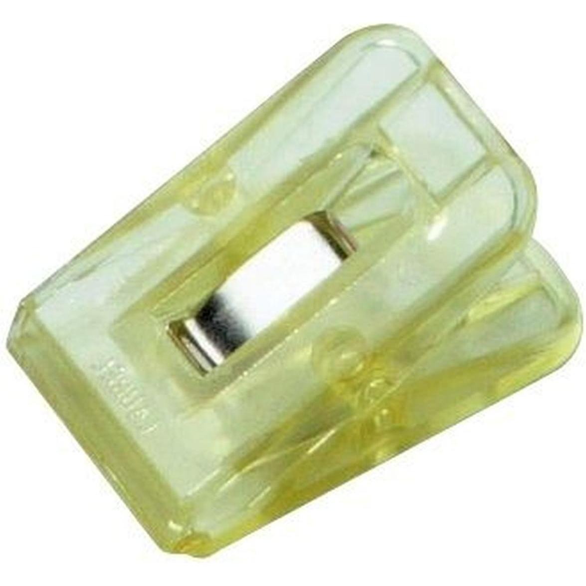 Laurel, Büroklammer, Briefklemmer Multi Clip Signal 1 25x43mm VE=100 Stück kristallgelb (1 x)
