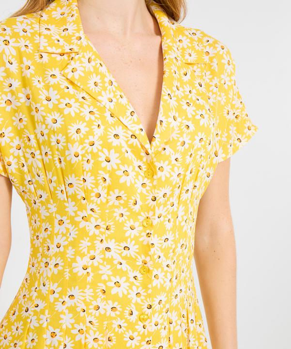 Image du produit Joe Browns Daisy Printed Button Front Midi Dress (46)