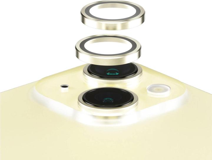 Actual product image PanzerGlass Hoops Camera Lens Protector (1 Piece, Apple iPhone 15, Apple iPhone 15 Plus)