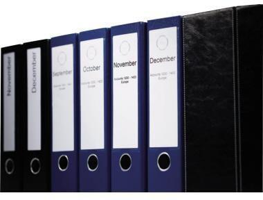 Produktbild Dymo S0722470 Ordner-Etiketten schmal (7.50 cm)