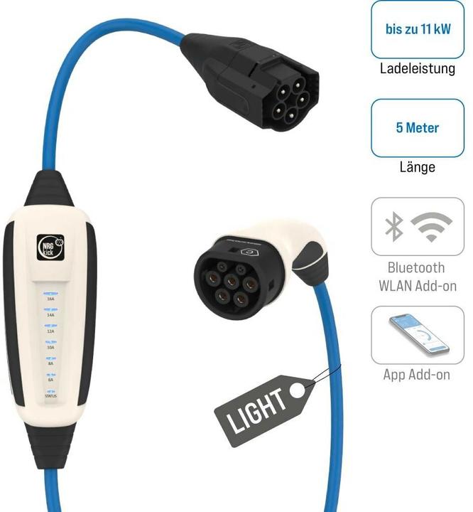 Produktbild NRGkick Pure Light (Typ 2, 11 kW, 16 A)