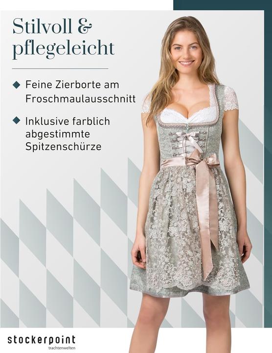 Image du produit Stockerpoint dames shila jurk, munt, 40 (40)