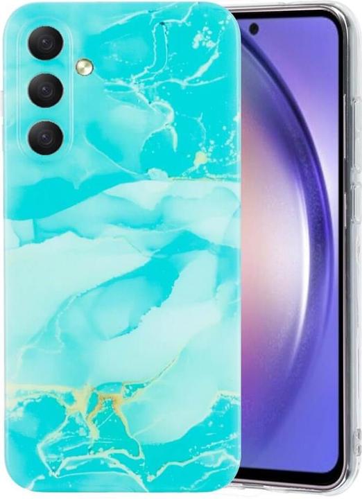 Produktbild Cover-Discount Galaxy A37 - Silikon Hülle mit Marble Motiv (Samsung Galaxy A37)