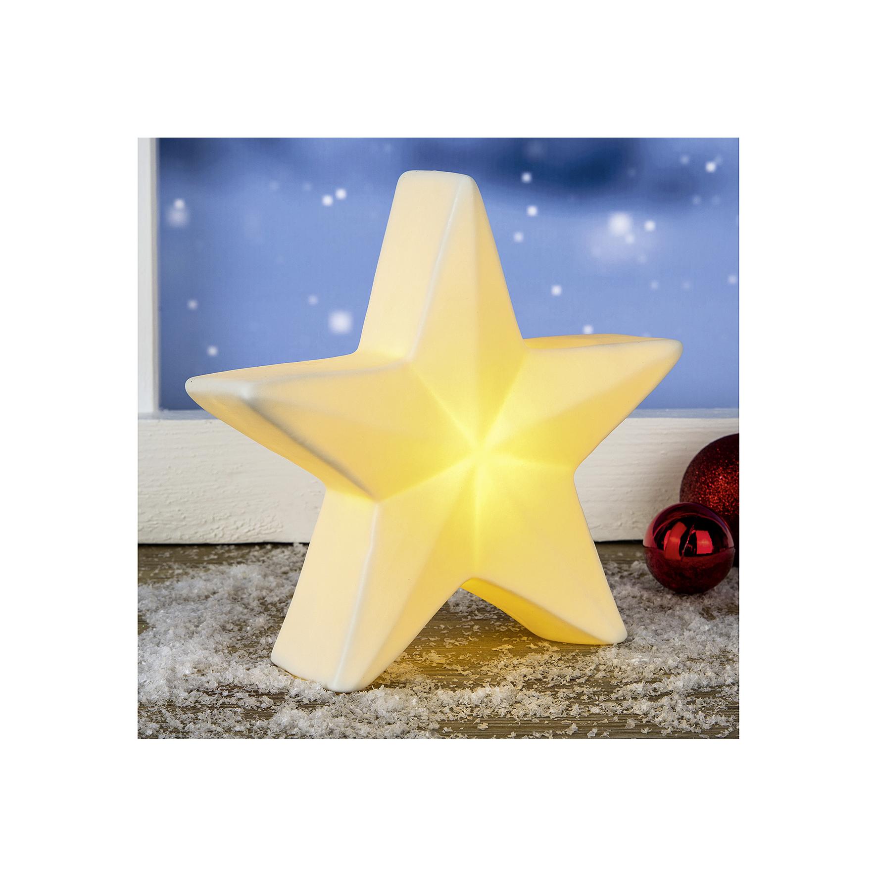 2x Childhome, Lichterkette, Porzellan Stern beleuchtet (0.21 m)
