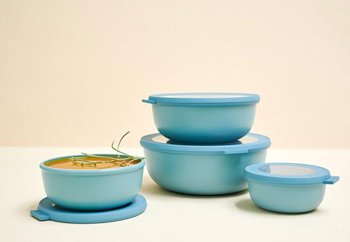 Produktbild Rosti Mepal Mepal Juego Multi Cuenco cirqula Plano, 4 Piezas (350 + 750 + 1250 + 2250 ML) Juego de cirqula de 4 (2.25 l)