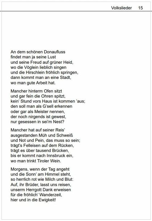 Produktbild Die schönsten Volkslieder - Das Liederbuch (Deutsch, SingLiesel Verlag, 2020)