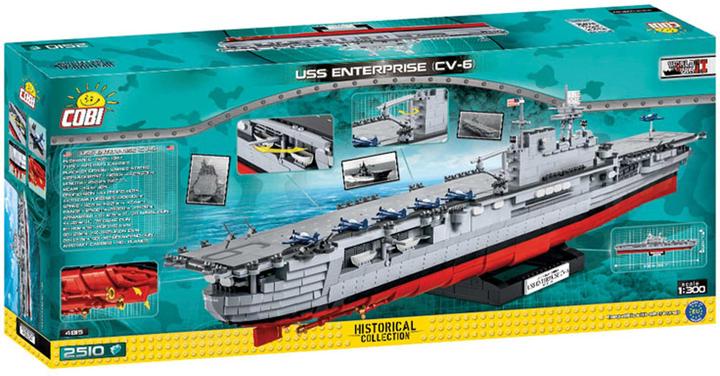 Cobi USS Enterprise CV 6