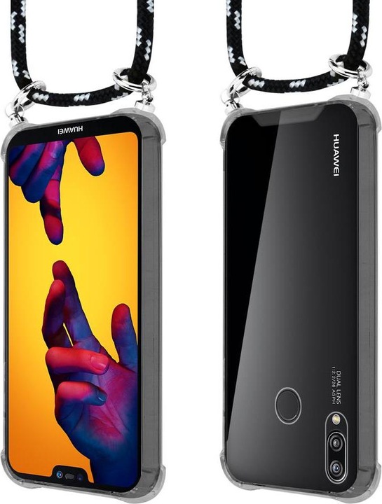 Produktbild Cadorabo TPU Handy Kette SILBER Cover