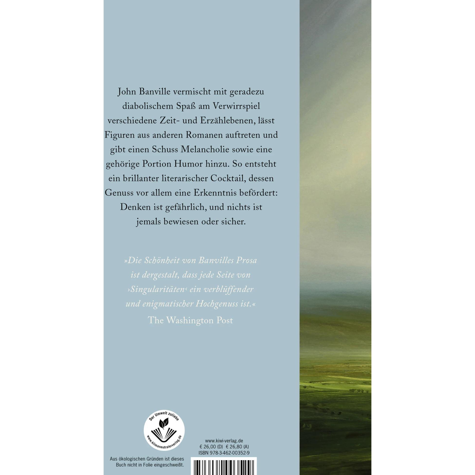 Thumbnail - Singularitäten, Belletristik von John Banville