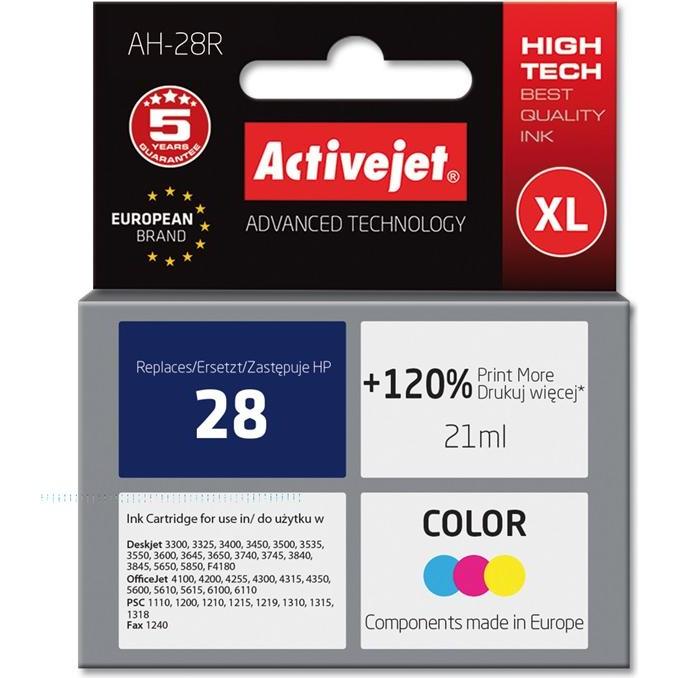 Activejet, Druckerpatrone, AH-728 - 21 ml - mit hoher Kapazität - Farbe (Cyan, Magenta, Gelb) (M, Y, C)