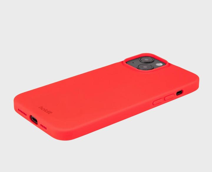 Produktbild Holdit Back Cover Silicone iPhone 14 Plus Chili Red (Apple iPhone 14 Plus)