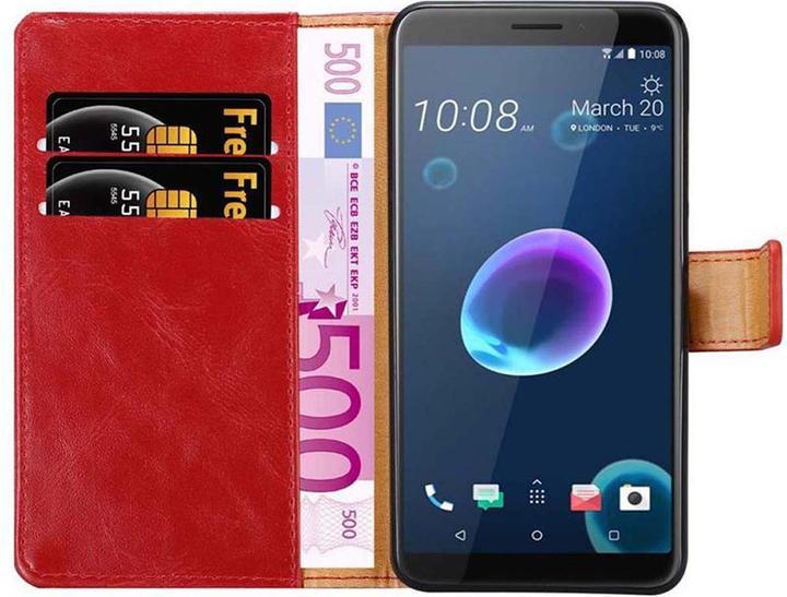 Actual product image Cadorabo Book Luxury Cover (HTC Desire 12)