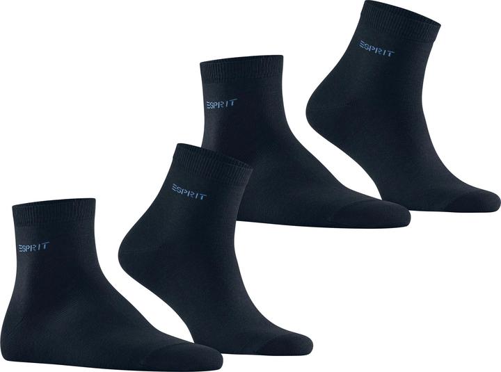 Image du produit Esprit Basic Uni 2-Pack Baumwollsocken (lot de 2, 43 - 46)