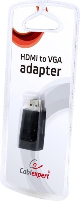 Actual product image Cablexpert HDMI to VGA adapter, Single port (0.04 m)