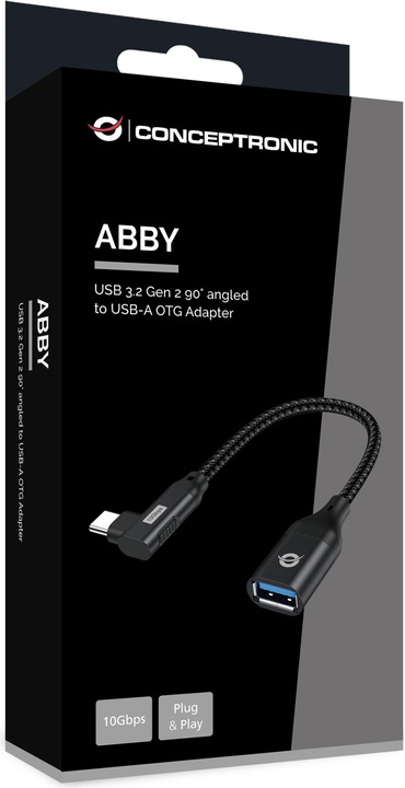 Immagine prodotto Conceptronic USB tipo C - USB A (0.23 m, USB 3.2 Gen 2)