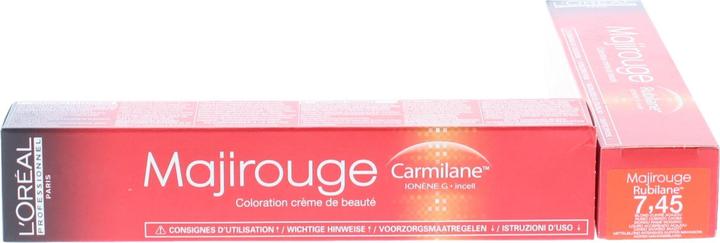 Produktbild L'Oréal Professionnel Majirouge Rubilane (7,45 mittelblond intensives kupfer mahagoni)