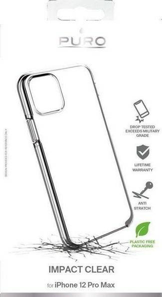 Actual product image Puro Impact Clear - Case for iPhone 12 Pro Max (transparent) (Apple iPhone 12 Pro Max)