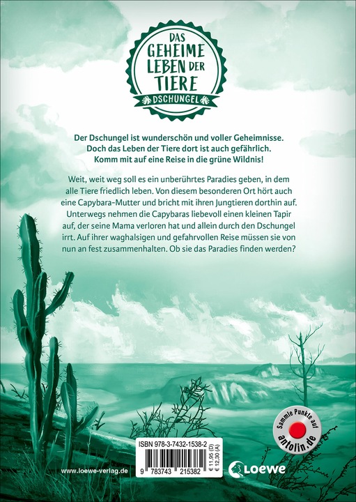 Actual product image Loewe Das geheime Leben der Tiere (Dschungel) - Verloren im Urwald (German, Peer Martin, 2024)