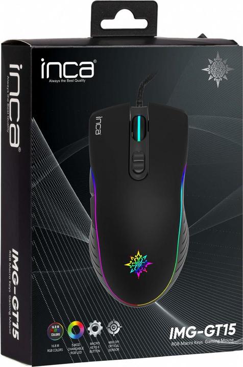 Image du produit Inca RGB Macro Keys Professional Gaming Mouse (Filaire)