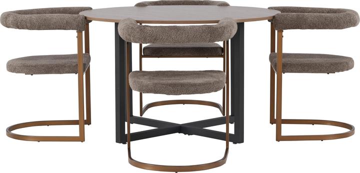 Brown, Grey, Noir, Noyer