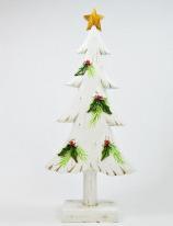 Immagine prodotto Kögler Tannenbaum, bianco, con la stella d'oro, grand