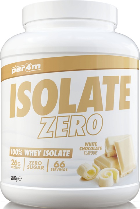 Actual product image Per4m Whey Isolate Zero (White chocolate, 1 pcs., 2000 g)