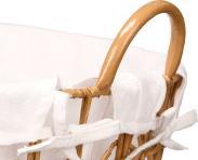 Produktbild Kipit runder Korb mit niedrigen Griffen natur (50 cm)