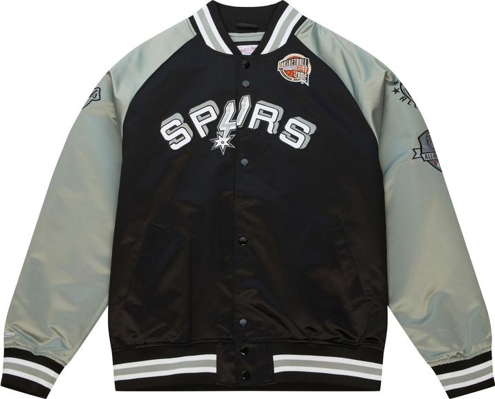 Actual product image Mitchell & Ness Tony Parker San Antonio Spurs M&N HOF Satin Jacket - S (S)