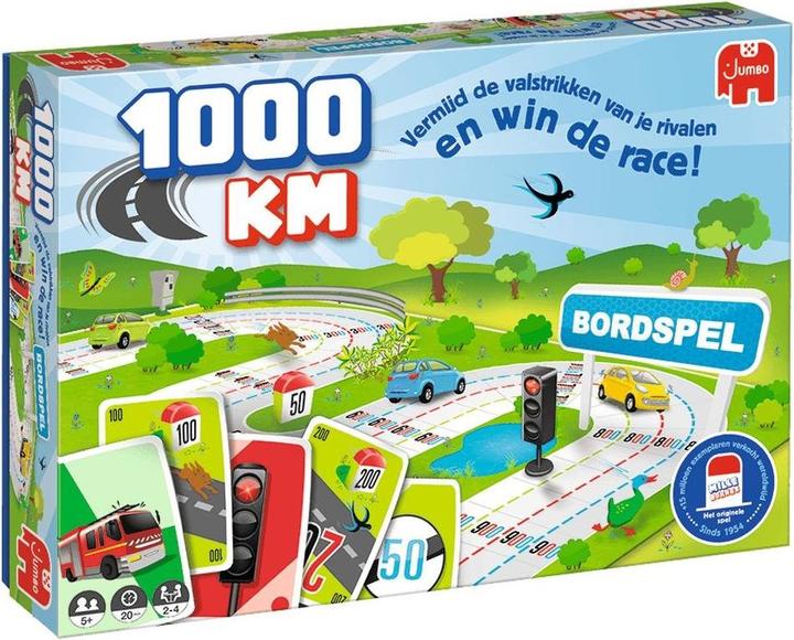 Actual product image Jumbo 1000 km board game (1000 pieces)
