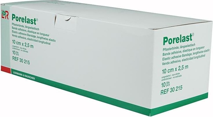 Produktbild Lohmann & Rauscher Pflasterbinde 10cmx2.5m hautfarbig