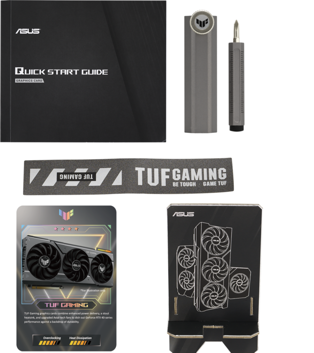 Actual product image ASUS GeForce RTX 4070 TUF GAMING OC (12 GB)